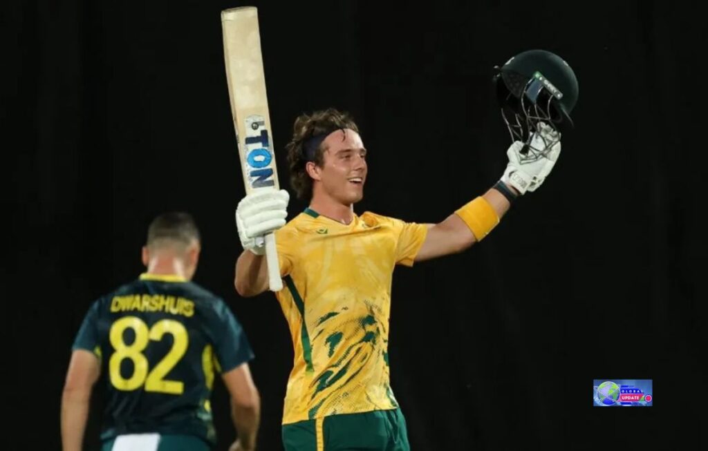 Dewald Brevis vs Aus