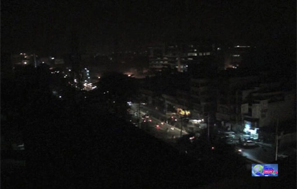Karachi Rain and power outage