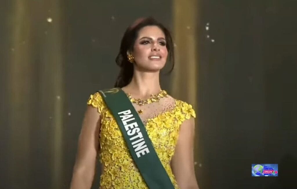 Nadeen Ayoub miss Palestine 2025