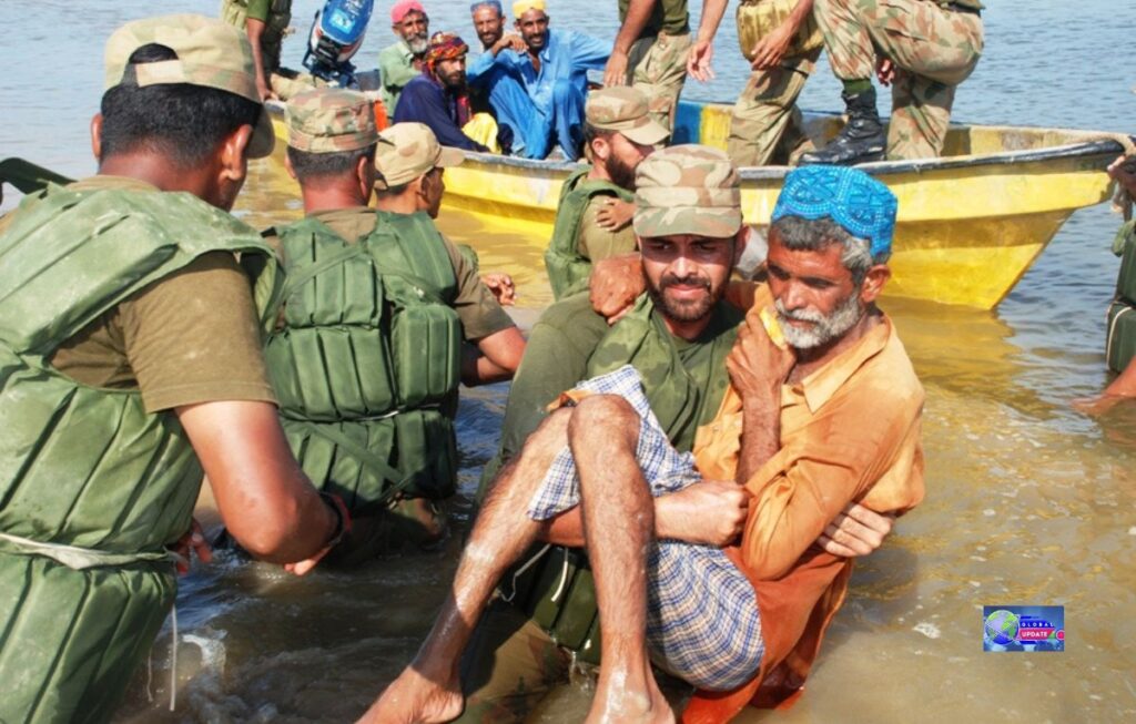 Pakistan Army flood relief