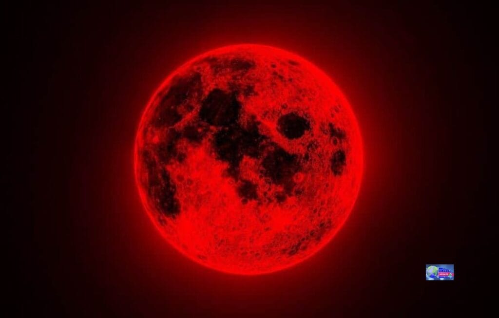 Pakistan Rare Blood moon