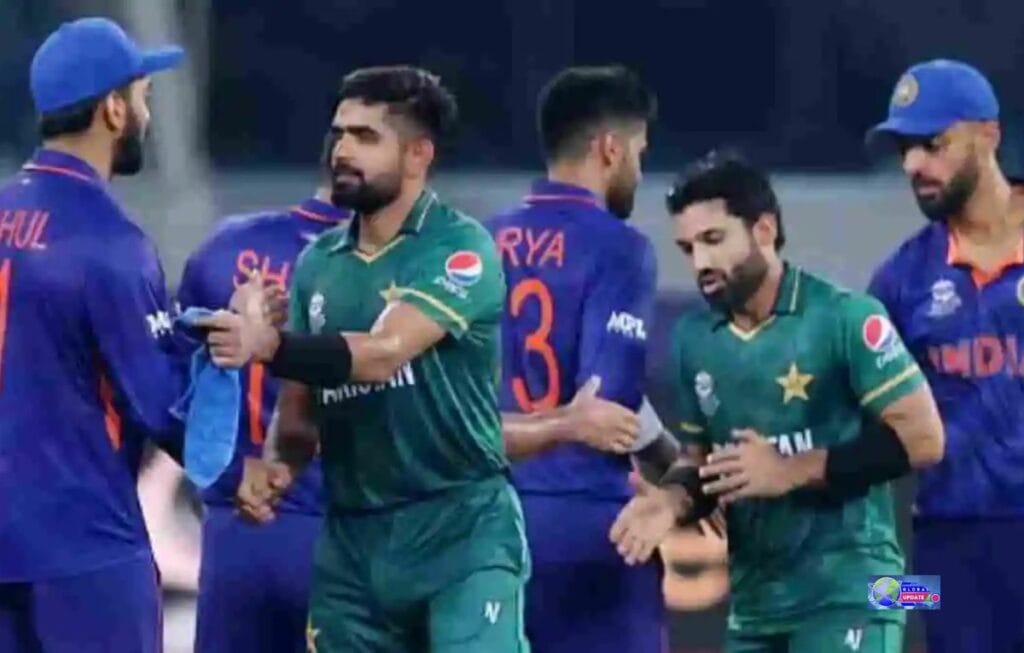 Pakistan and India Asia Cup