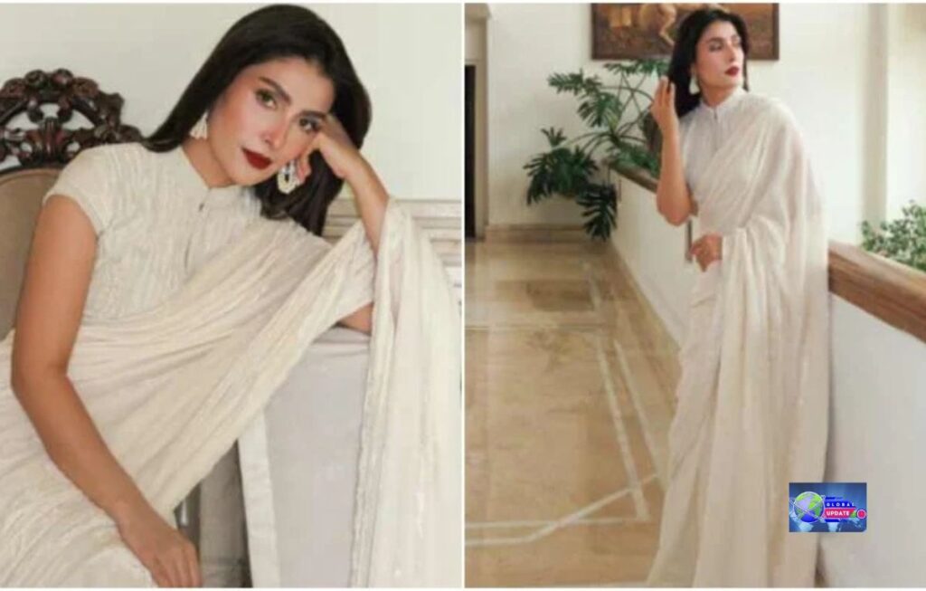 Ayeza Khan Saree