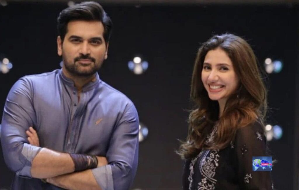 Humayun Saeed and Mahira Khan