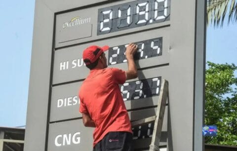 Petrol price in Pakistan