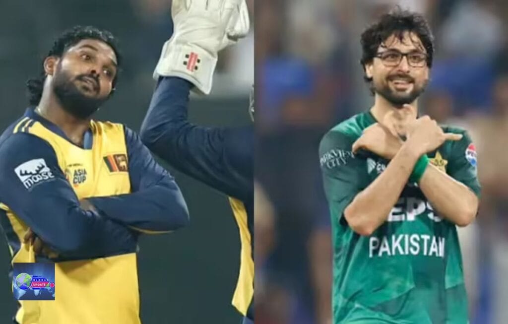 Sportsmanship Abrar and Hasaranga.