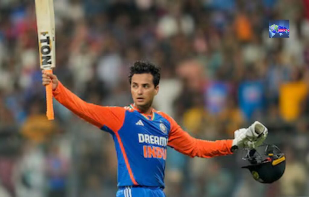 Abhishek Sharma name ICC player of the month.