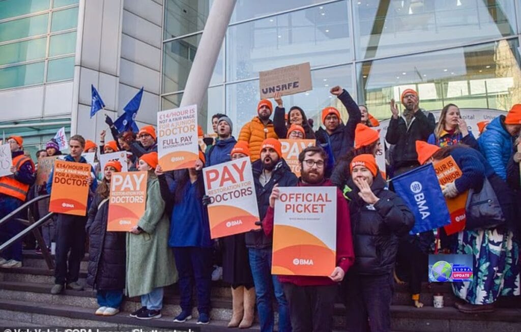 Resident Doctors strike in England