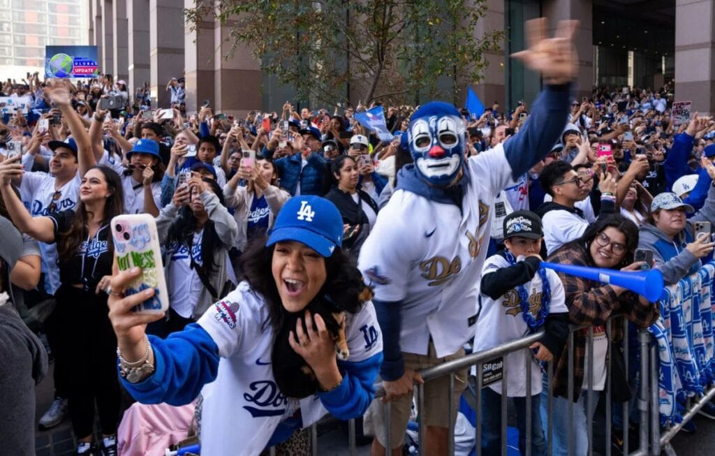 Dodgers world series win