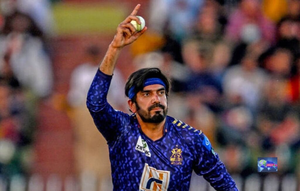 Usman bowling action