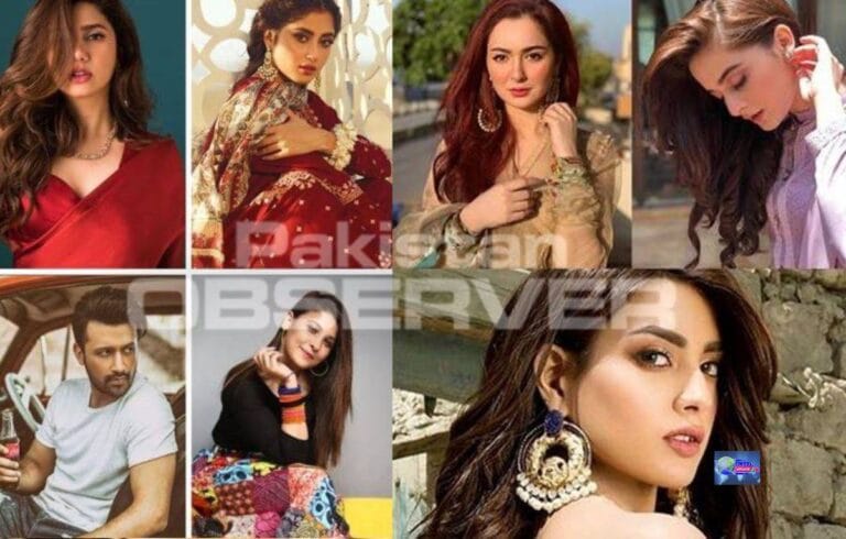 Top 10 Pakistani Celebrities 2024