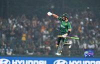 Sahibzada Farhan 100 in the T20 World Cup 2026.