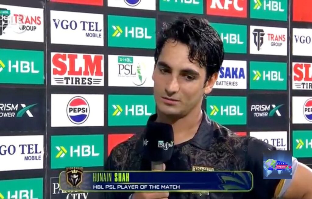 Hunain Shah in PSL 2026