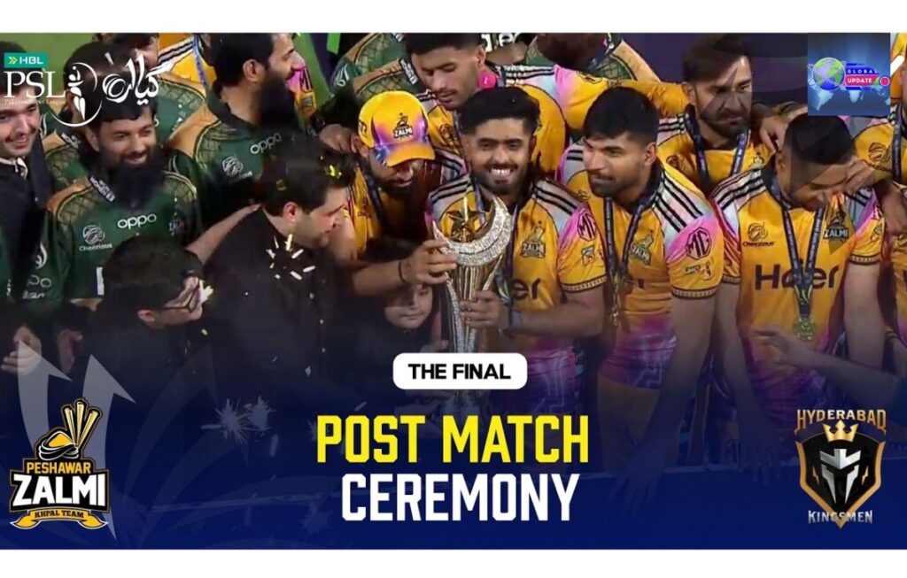 Post-Match Ceremony of PSL 11 Title