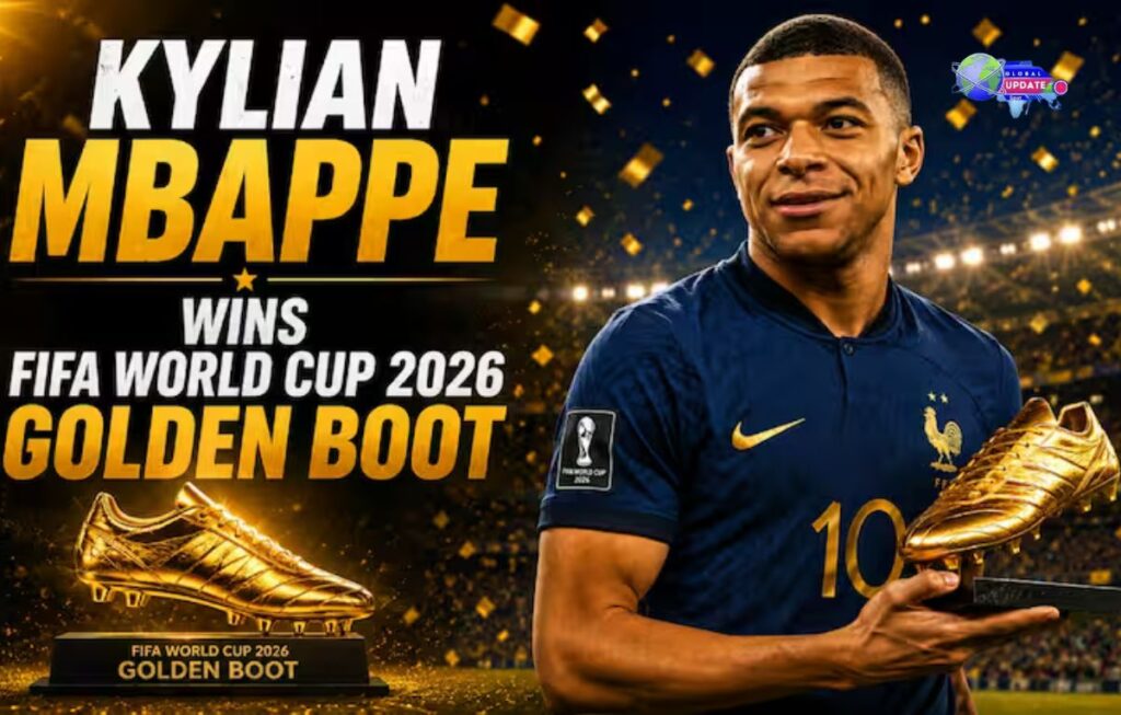 Kylian Mbappé won the Golden Boot with 10 goals, becoming the first player to win the award twice.
